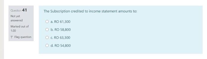 12,000 Sports equipments 40,000 73,600 73,600 Receipts and Payments account Receipts OMR