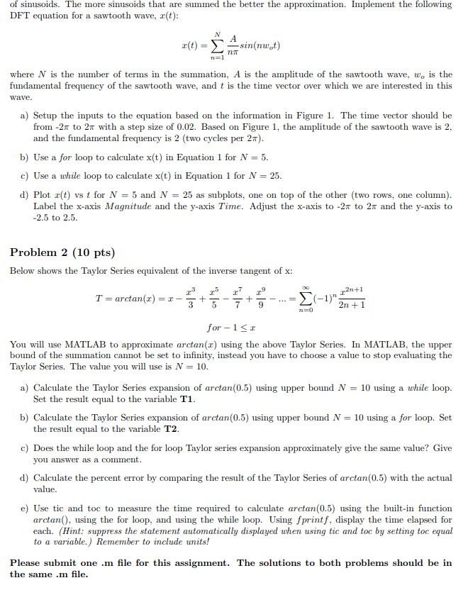 learn a different application of loops to calculate the Discrete Fourier Transform