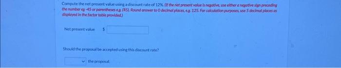 0 decimal ploces, ey 125. For colculation purposes, use 5 decimal places