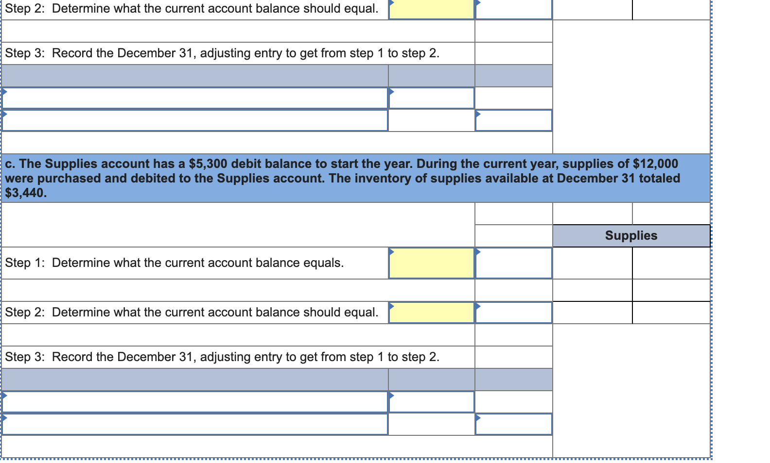 account balance equals. Step 2: Determine what the current account balance should