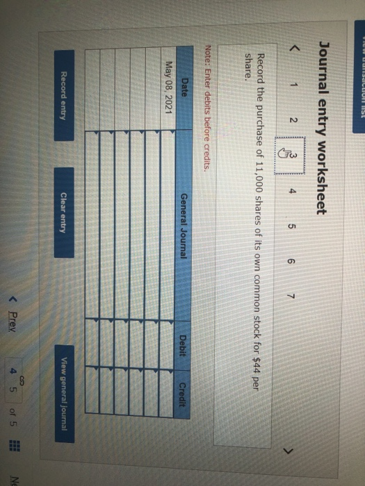 The following transactions affect stockholders' equity during 2021, its first year of