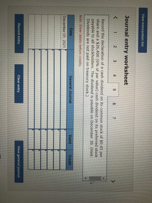 per share. May May December 1 Declare a cash dividend on its