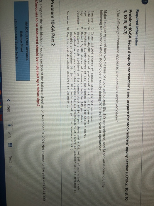 share. 8 Purchase 11,000 shares of its own common stock for $44