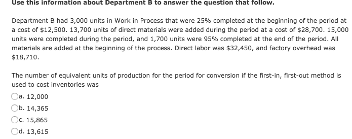 40% completed at the beginning of the period at a cost of