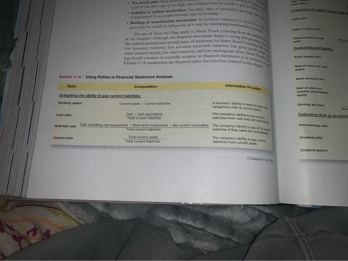 $107.000 2. De Rich count 55.00 P17-27A Usingtos to evaluate #stock investmen