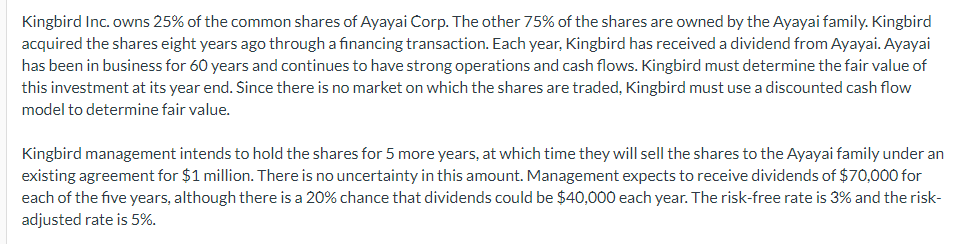 flow approach. (For calculation purposes, use 5 decimal places as displayed in