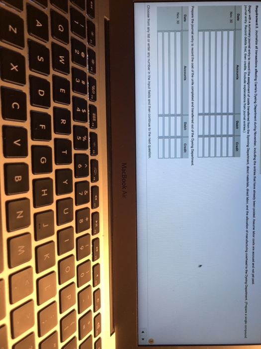 rolls 135 rolls ferred COSTS $ 11,025 19,840 Beginning Work-in-Process Inventory (transferred