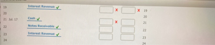 entry, leave it blank. Jan. 16 Received a 30-day, 6% note in