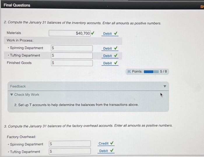 of the Spinning Department is transferred to the Tufting Department, where carpet