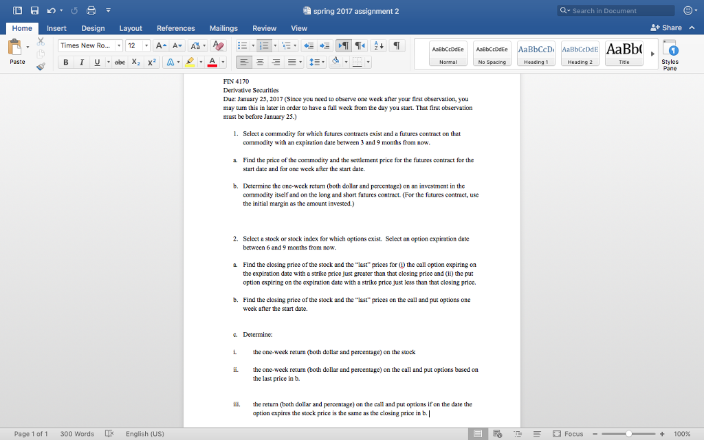 this is the questions 1. Select a commodity for which futures contracts