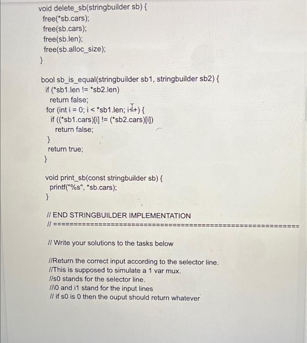 2 input lines, and 1 output line. The selector line determines which