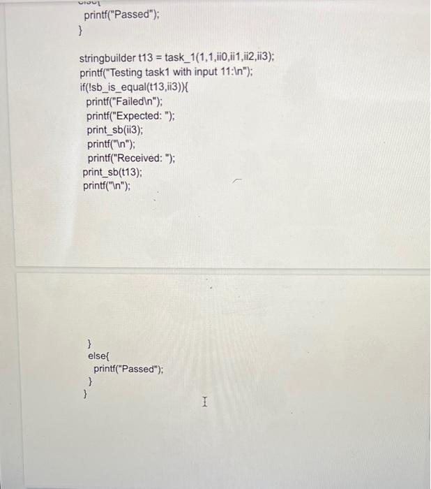 use the following line of code II II stringbuilder sb=newSsb(); II II