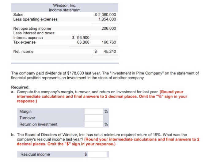 Windsor, Inc. Statements of Financial Position Beginning Ending Balance Balance Assets Cash