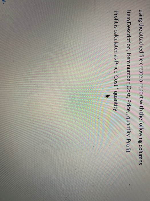 10 Hammer 2222 6.98 9.90 23 Saw 3333 2.69 6.50 3 Screwdriver