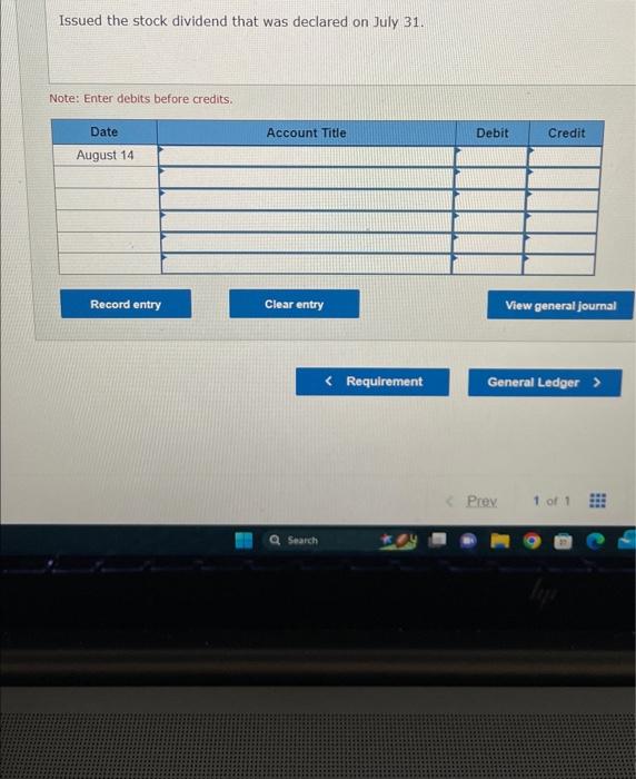 Enter debits before credits, Declared a $0.60 per share cash dividend, payable