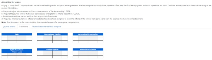 company leased a warehouse building under a 10 year lease agreement. The