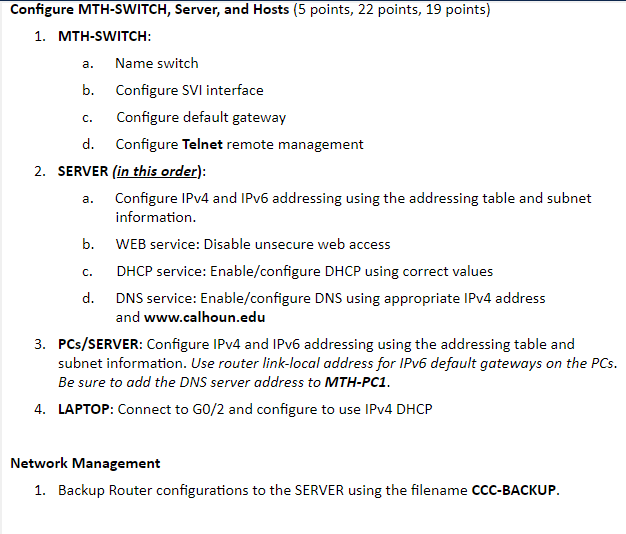 feedback will be shown. Verify configurations manually and by connectivity tests. ******You