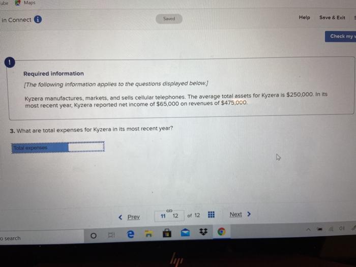  ube Maps in Connect Saved Help Save & Exit Check my