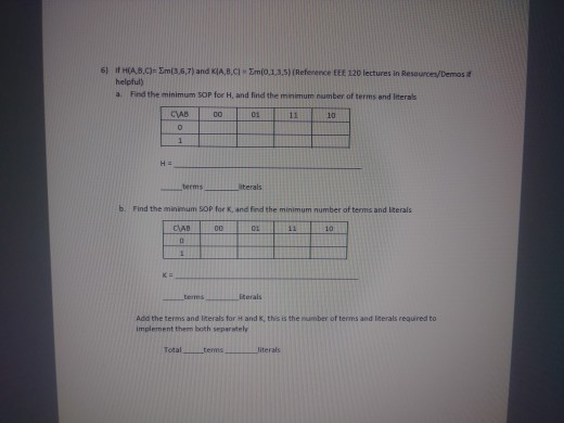6) if H(A8,C):DmC3,6,7) and KIA, e, CI " Emio,1,3,5) (Reference EEE