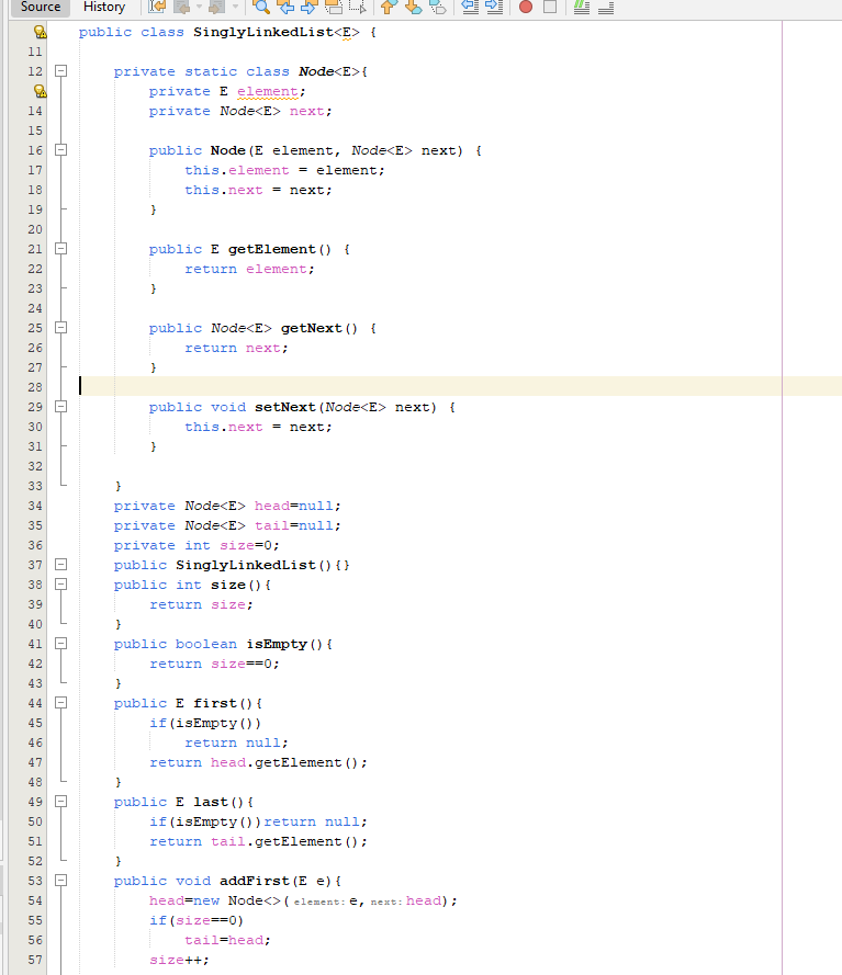 = 25; public ArrayBag() { this(DEFAULT_CAPACITY); } @SuppressWarnings("unchecked") public ArrayBag(int initialCapacity) {