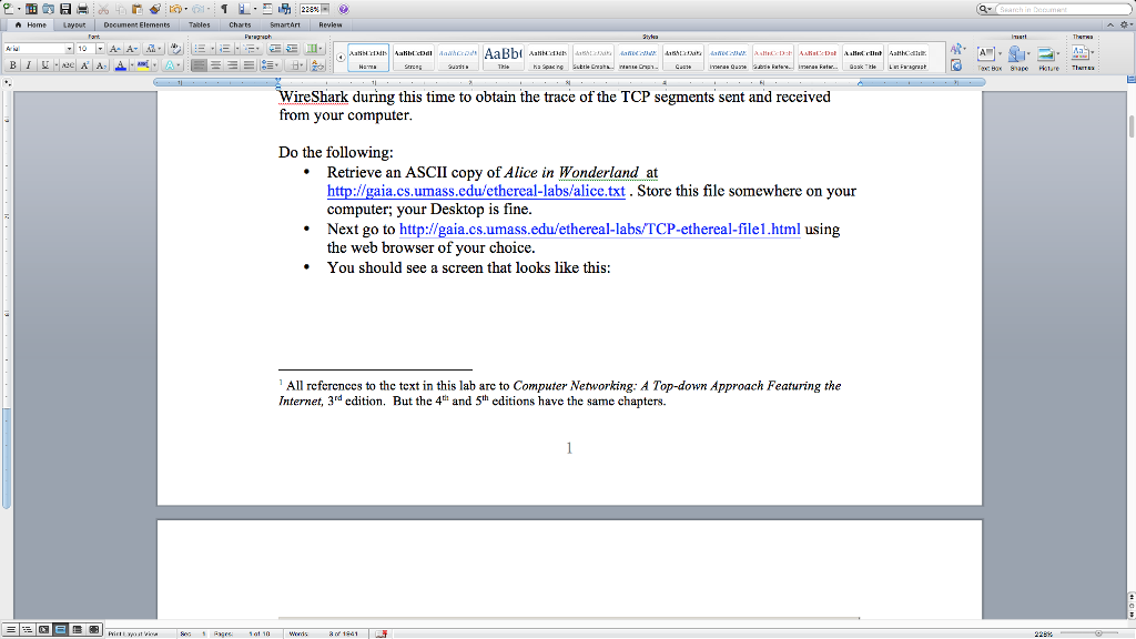 HTTP POST as the first segment in the TCP connection. What are