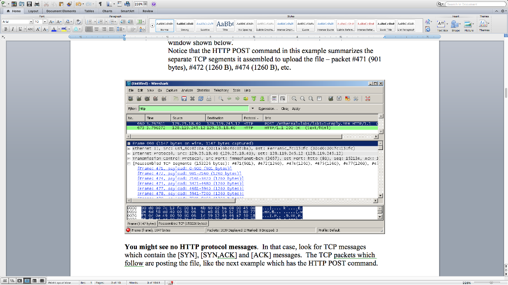 the TCP portion of them. You can omit the first four digits