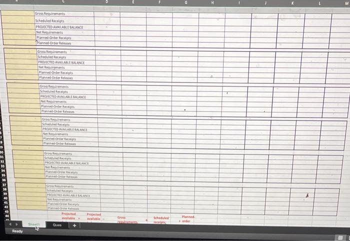 Module 1 and Module 2 7 8 9 + Projected available -