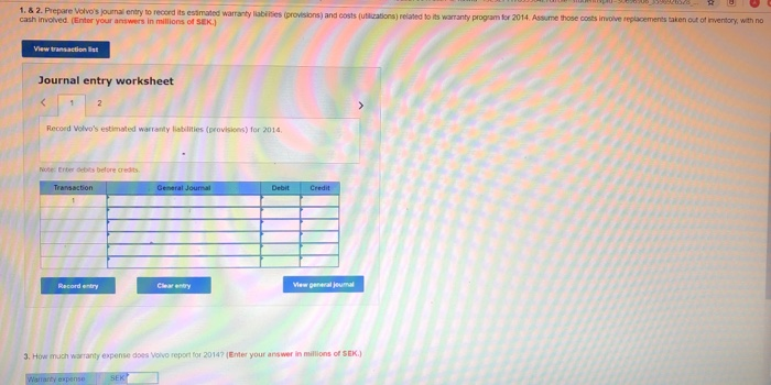 Group reports the following formation for product warranty costs as of December