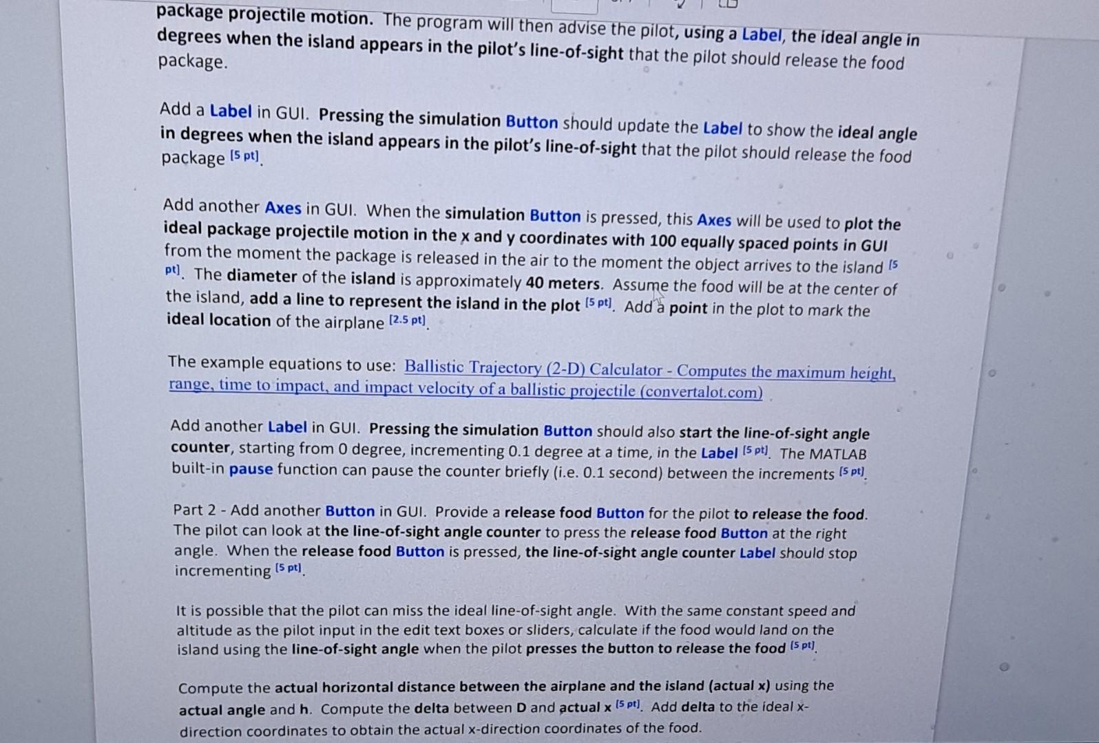 Air. A relief airplane is delivering a food package to a group