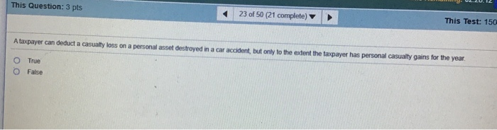50 (17 complete) This Test: 150 pts possible The exchange of landheld