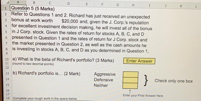  D E E H K L 2 B 1 1 Question