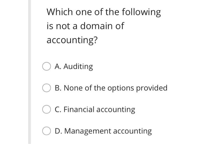 Identify the financial statement that reports on financial performance. A. Statement of