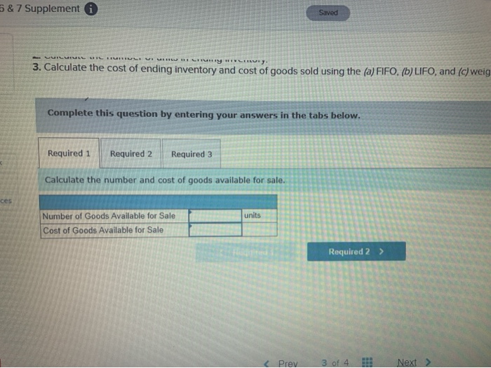 of units purchased and sold throughout each accounting period but applies its