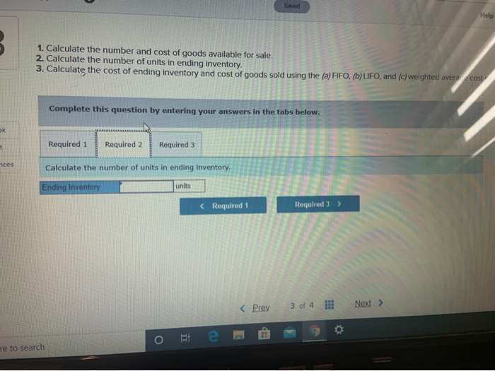 inventory costing method at the end of each month, as if it