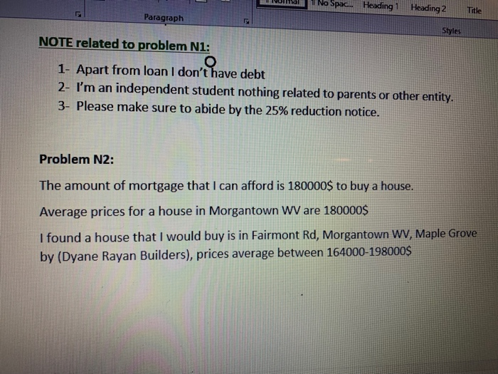 an asset (yet)--it does not get included. A full list of items