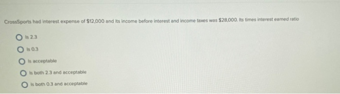 excludes prepaid expenses and inventory O Because liabilities are divided by current