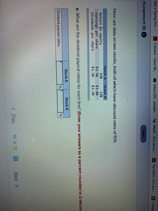  Take a Typing Test .. Connect - Class: M... M Inbox