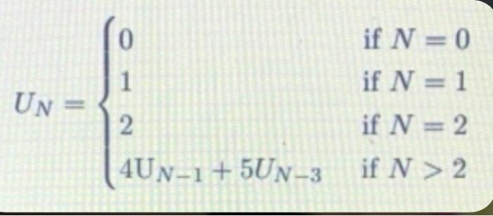  Write an algorithm that determines and displays the Nth value of