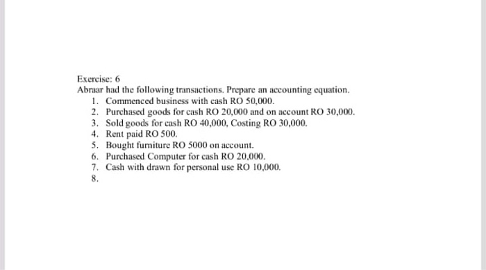 the following into assets, liability, capital, revenue, expense. a. Plant and machinery