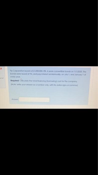  29 uto Fly Corporation issued a $ 5.000.000, 6 your convertible