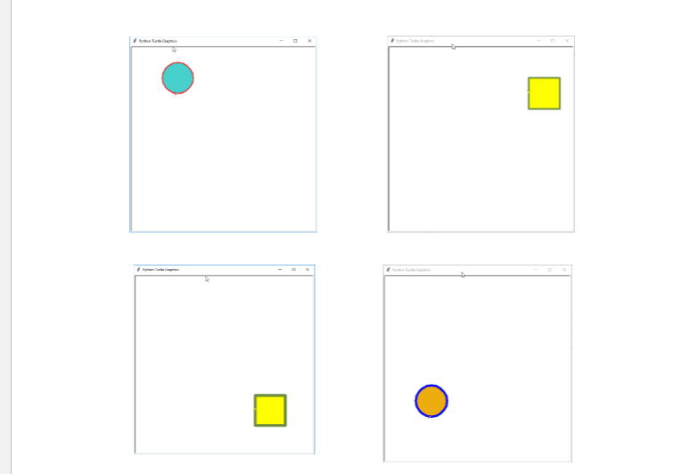done using python and turtle. Really could use the help and it