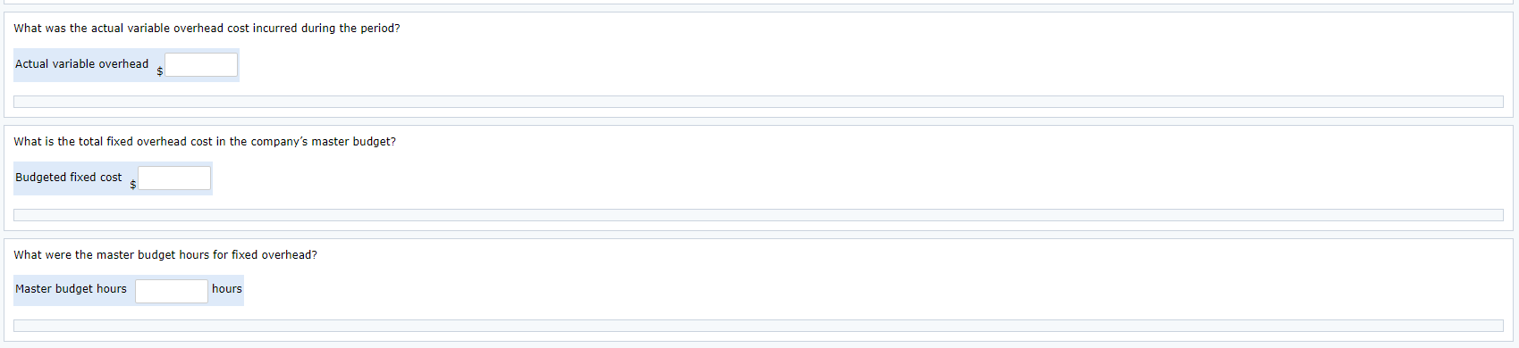 and are asked to provide the plant manager with information for a