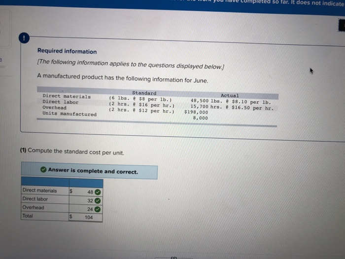  uu llave tumpleted so far. It does not indicate Required information