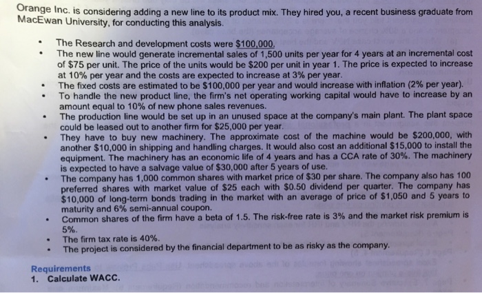  Please help me to calculate the WACC :) please provide solution.