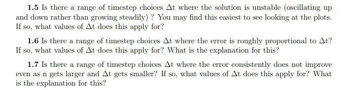 I need the answer as soon as possible 1.5 Is there a