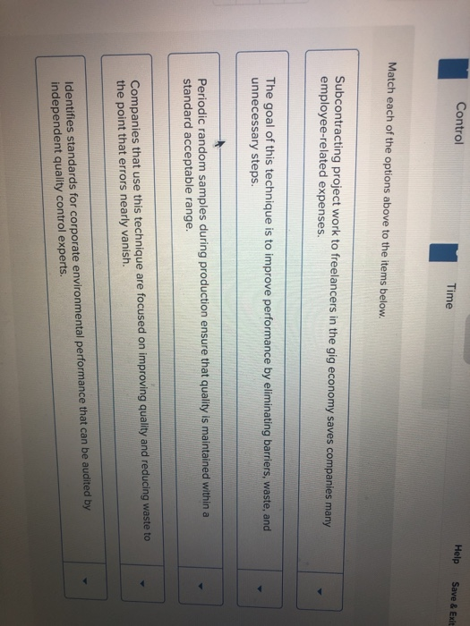 organizations use TQM principles. The data strongly suggest that following these general