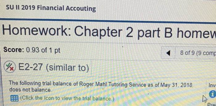  I solve it thx SU II 2019 Financial Accouting Homework: Chapter