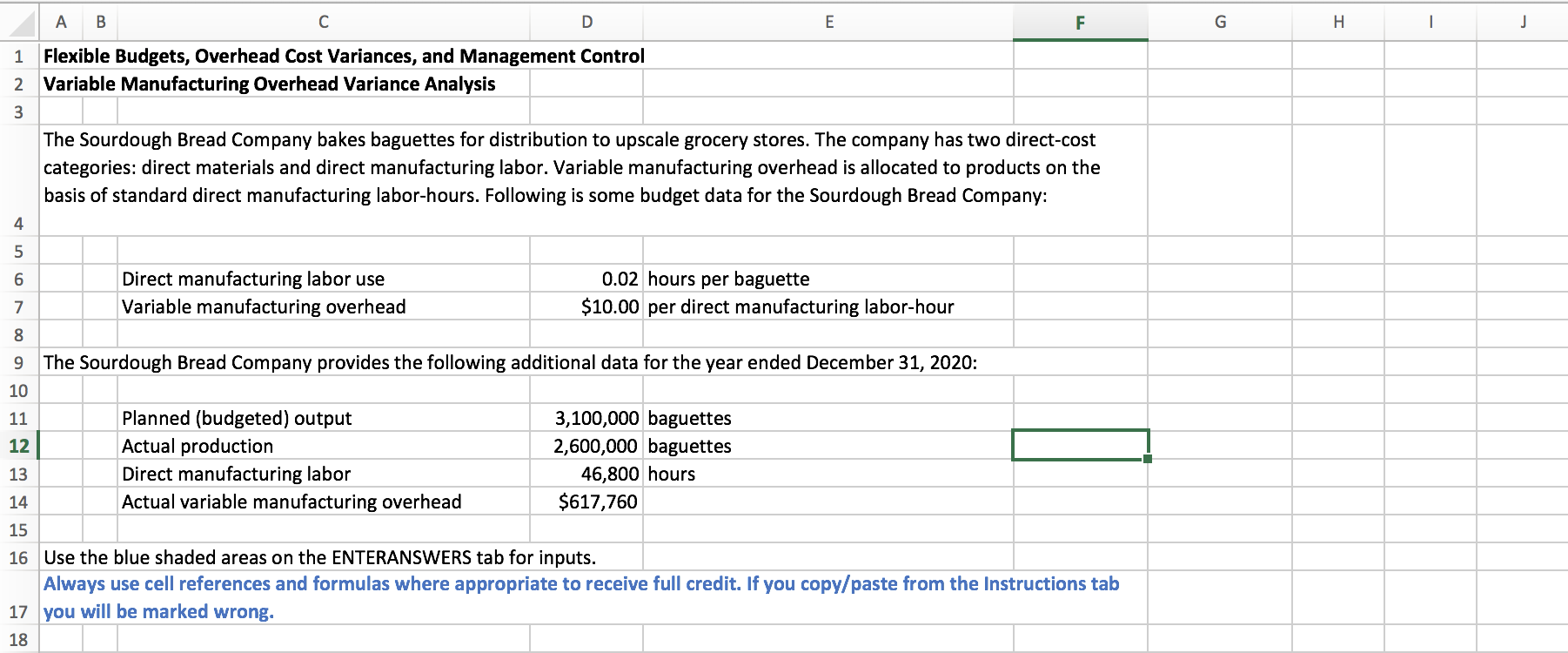If you can please show the excel functions as well. Thank you