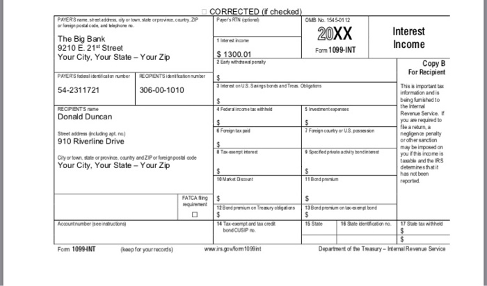 for Donald and Dianne Duncan: Select the total rental income or (loss):