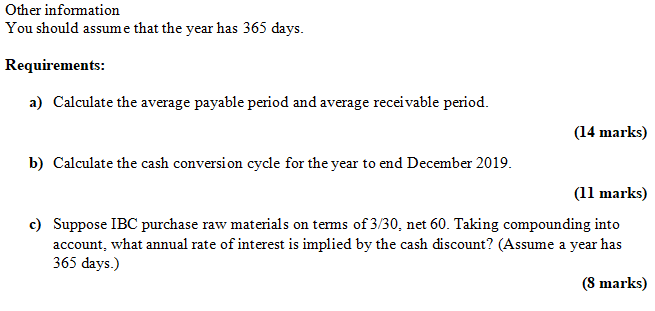 animals. The financial manager is trying to improve the companys working capital